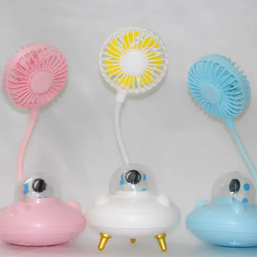 Astronaut Adventure Rechargeable Table Fan